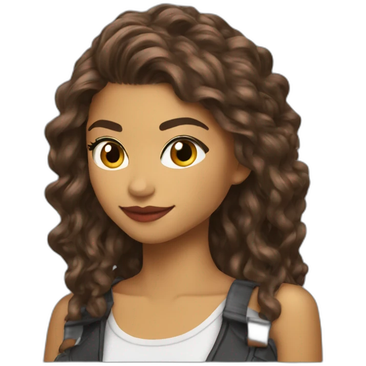 zendaya con cola emoji