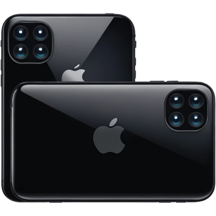 Phone apple 13 generation back side emoji