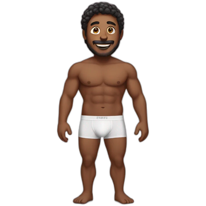 guy in underwears emoji