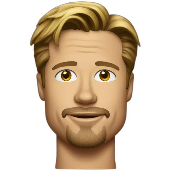 brad pitt emoji