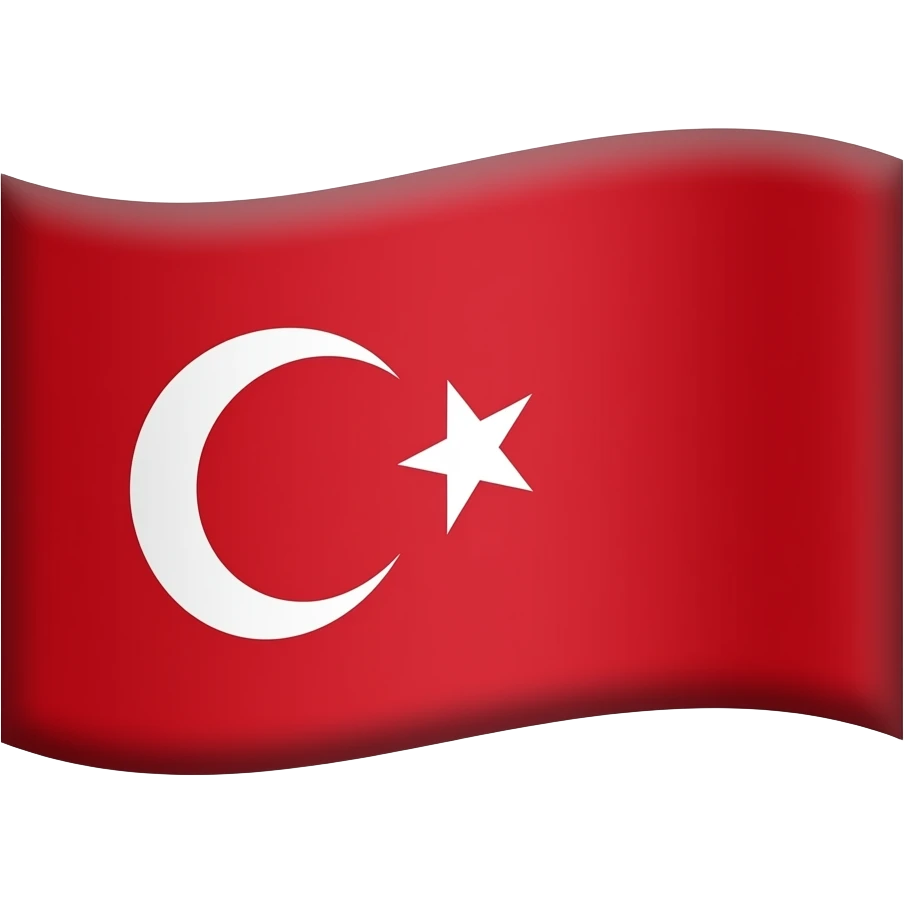 Dünya Türk bayrağı emoji