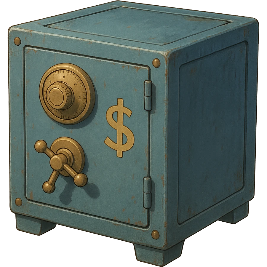 locked money safe emoji