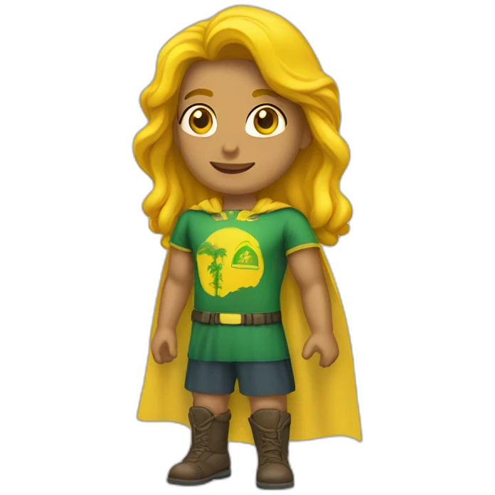 Brasília amarela emoji
