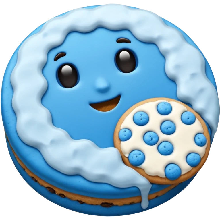 🔵🍪 emoji