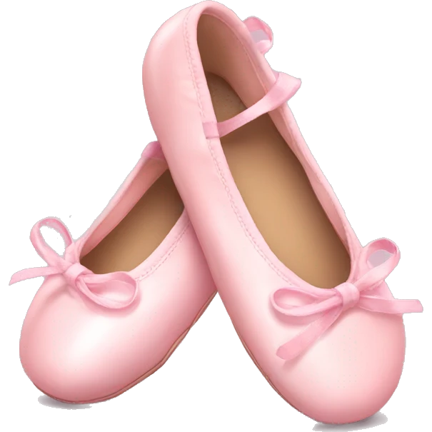 baby pink ballet shoes emoji