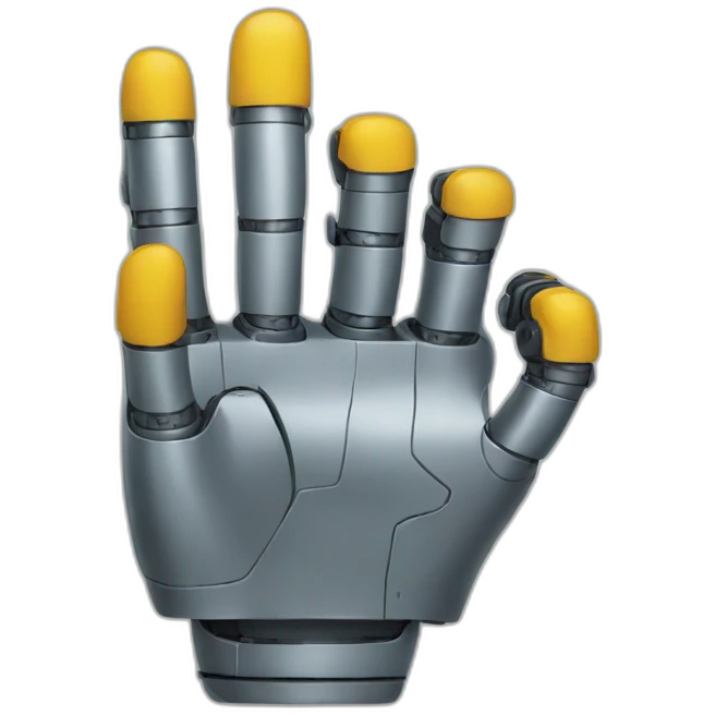 robot finger  emoji