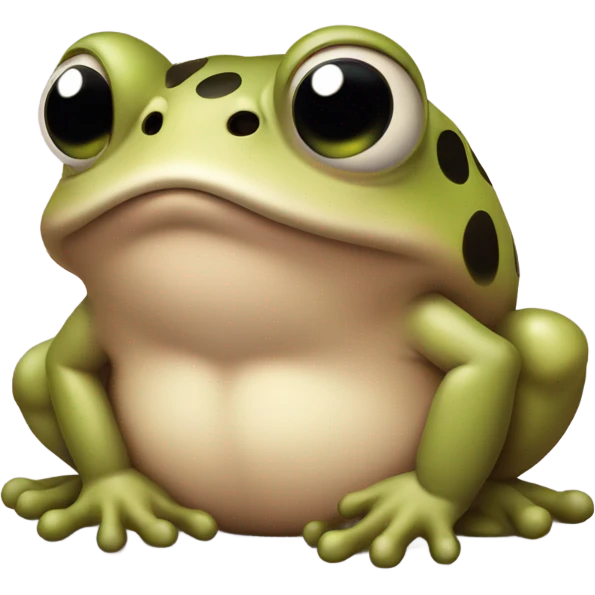 a desperate toad emoji