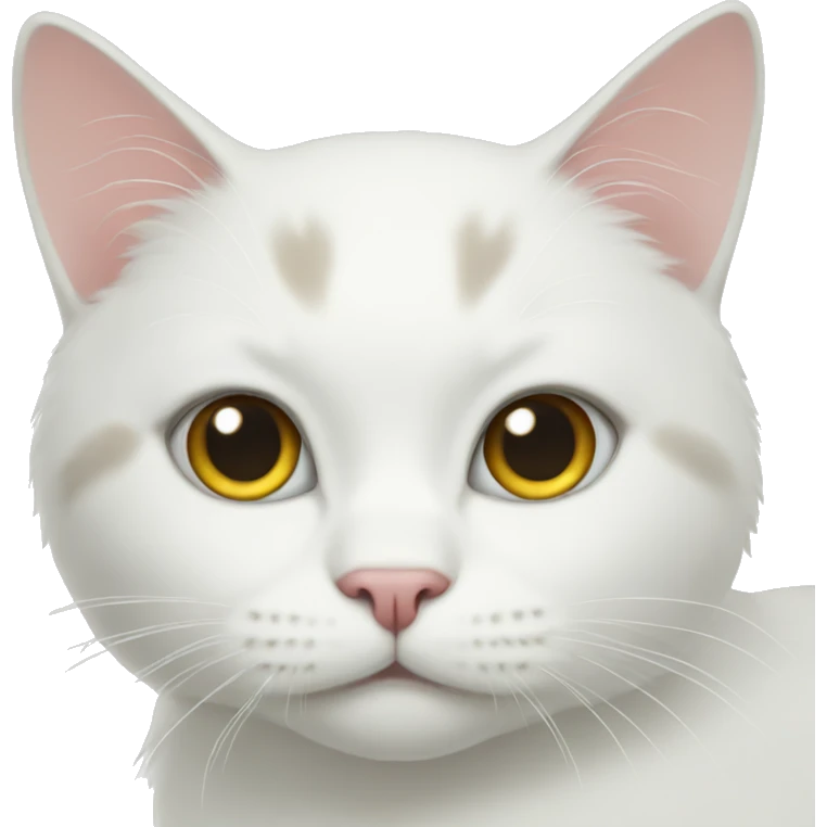 white cat emoji
