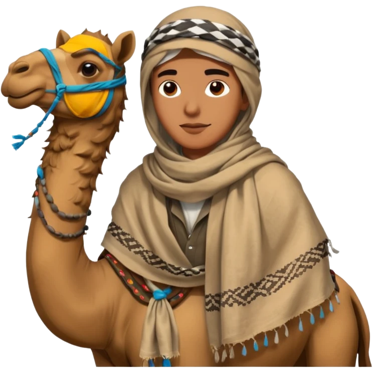 Desert Nomad Traveler emoji