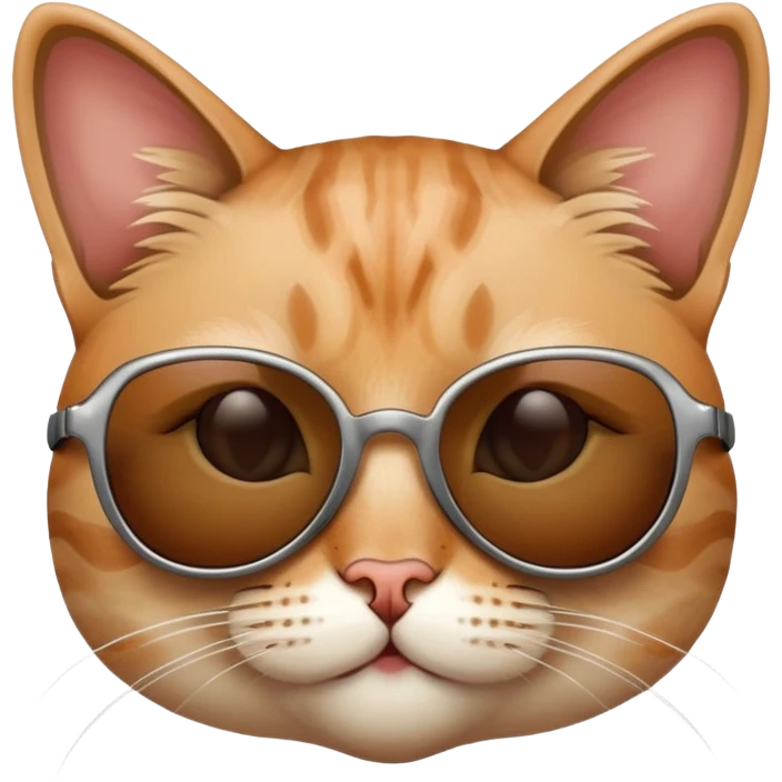 cat wearing sunglasses emoji