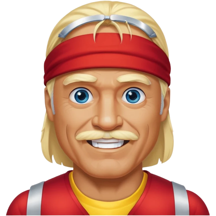 Hulk Hogan blue eyes emoji