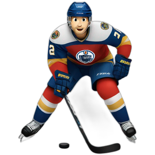 hockey player emoji