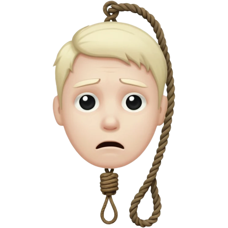 Hang myself emoji