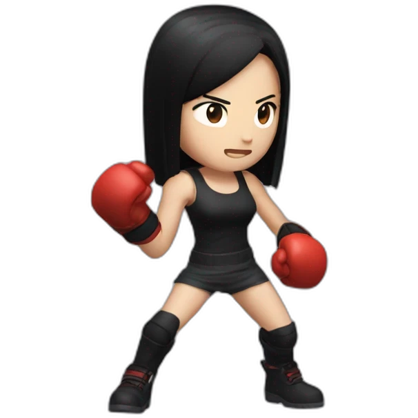 tifa lockhart punching emoji