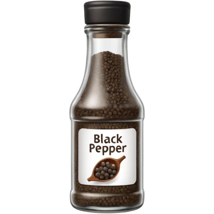 black pepper bottle emoji