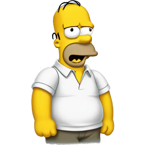 Homer simpson emoji