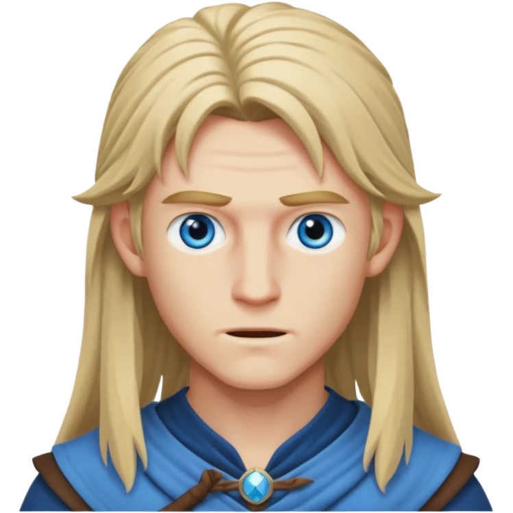 thorfinn face Kid Long hair   emoji