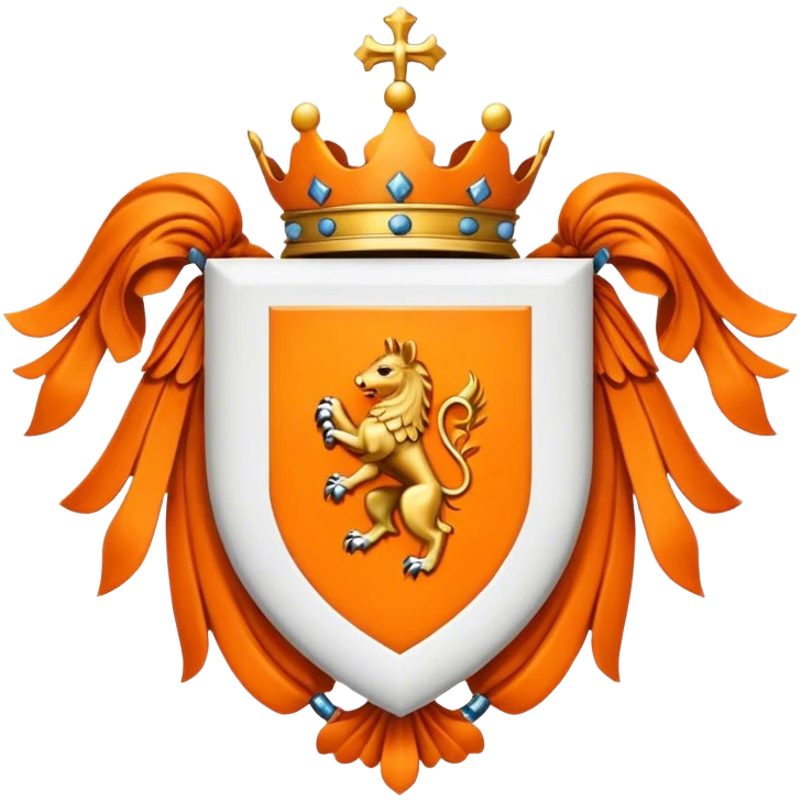 orange coat of arms emoji