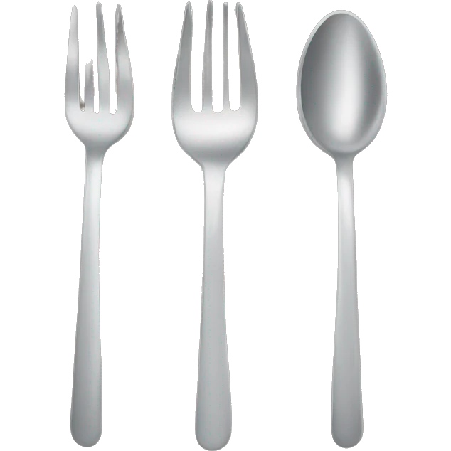 fork and spoon emoji