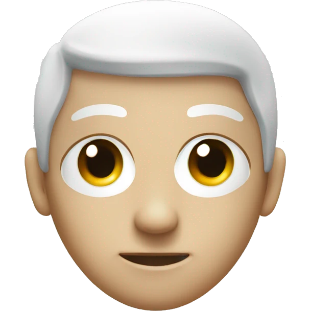 emoji with medical eye white  patch  emoji