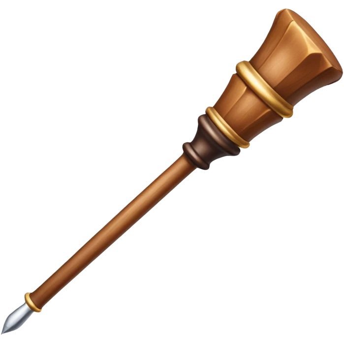 A wand that says supercalifragilisticexpialidocious emoji