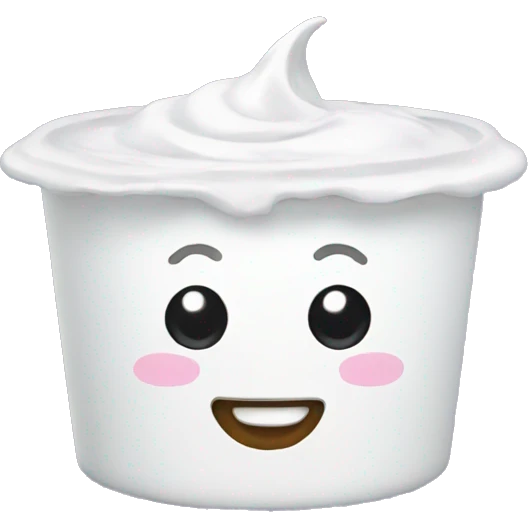 yogurt emoji