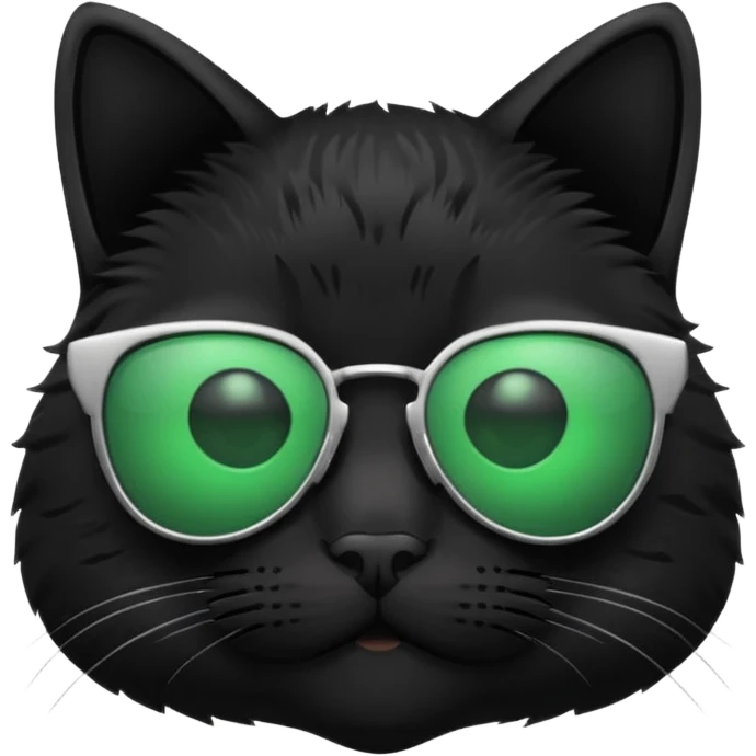 cool cat with sunglasses emoji