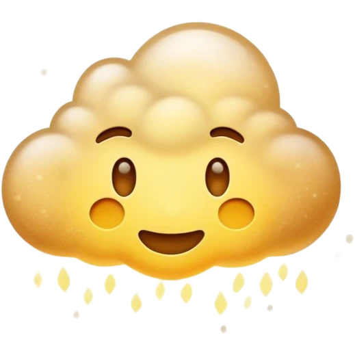 Dust floating in the air emoji
