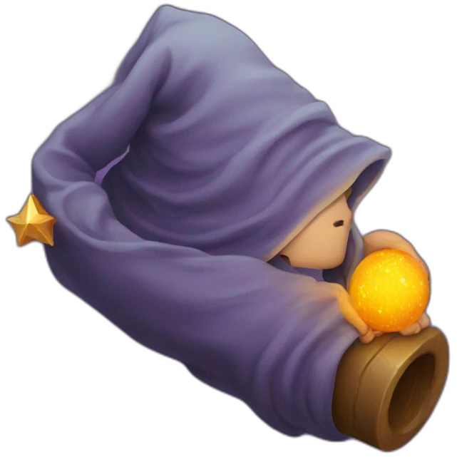 sleeve of wizard emoji