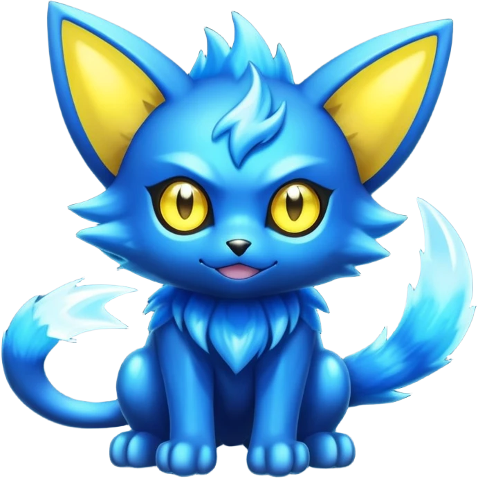  Shiny Sparkly Cool Epic Shinx-Fakémon-creature emoji