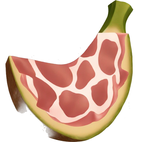 Loncha de Jamón serrano emoji