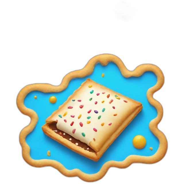 pop tart celebrating emoji