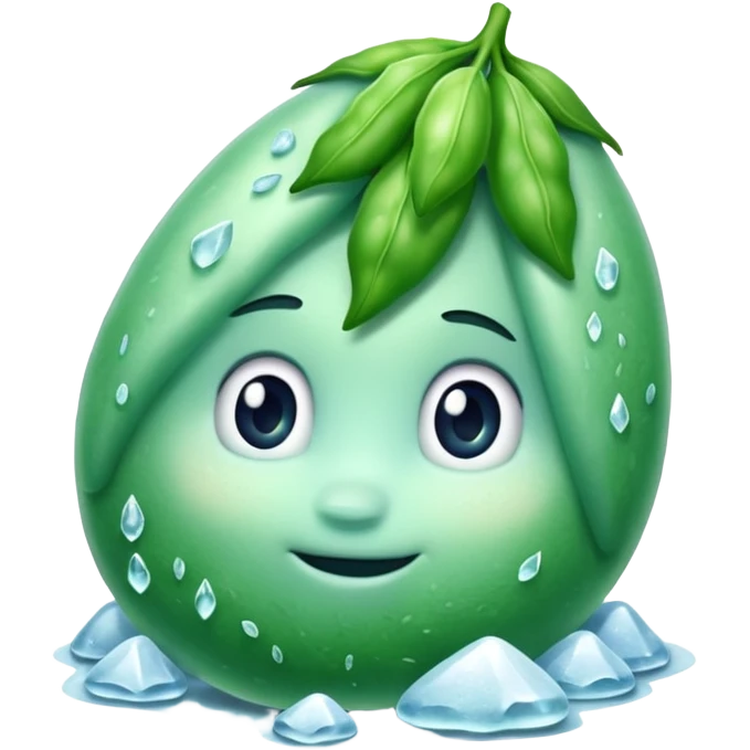 FROZEN BEAN emoji