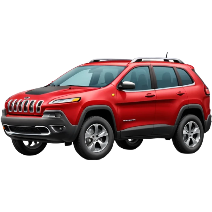 Jeep Cherokee red suv emoji