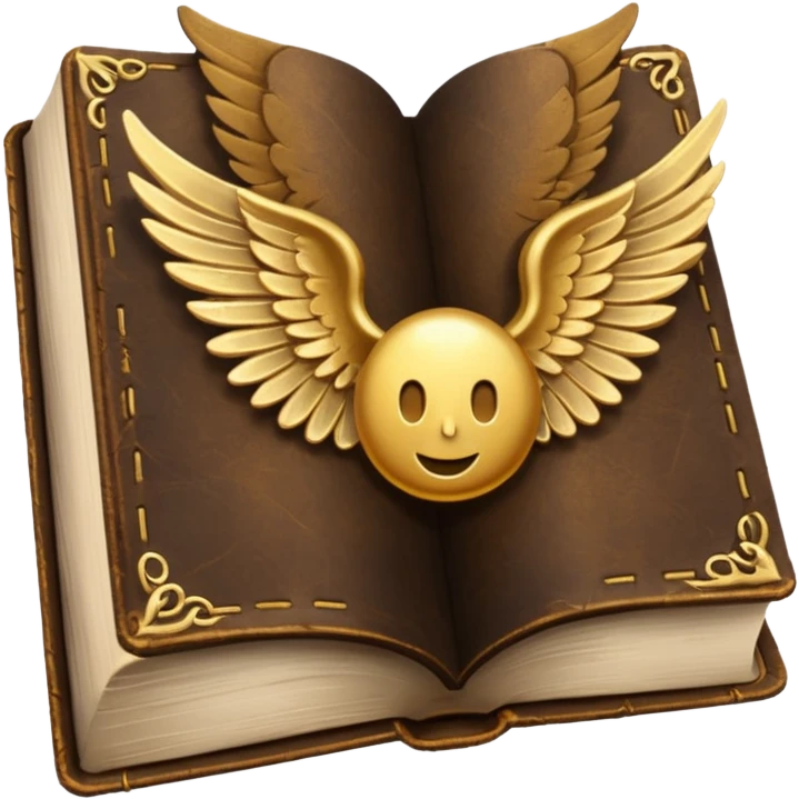 Book with wings emoji
