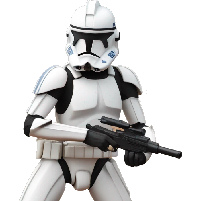 clone trooper hitting the woah emoji