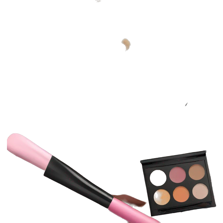 realistic makeup products emoji