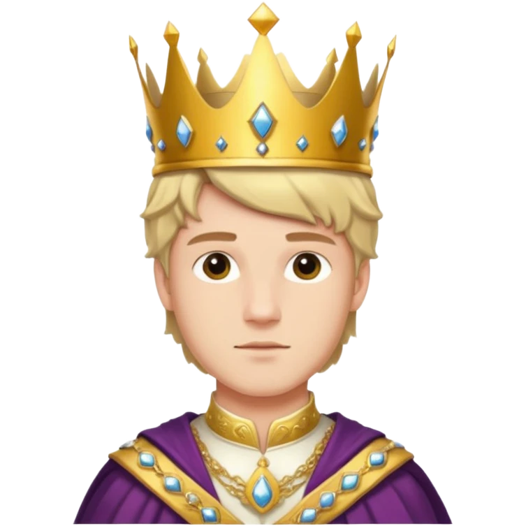 White Prince emoji