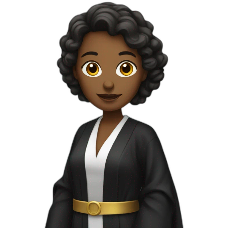 woman lawyer Wearing a robe emoji