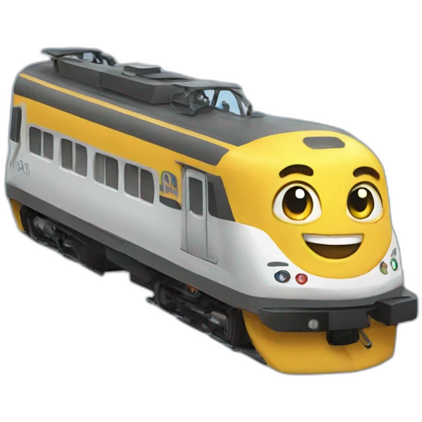 un train qui vole emoji