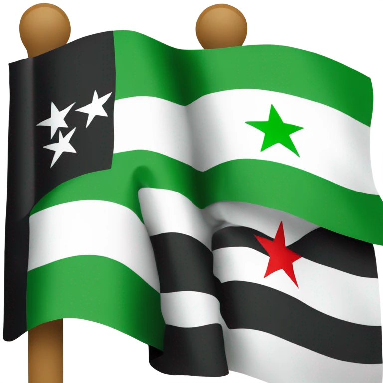 syrian opposition flag emoji