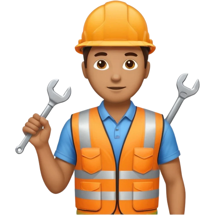 City Maintenance Worker man emoji