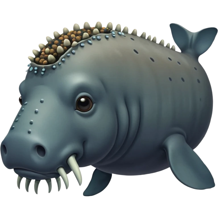 Steller's sea cow emoji