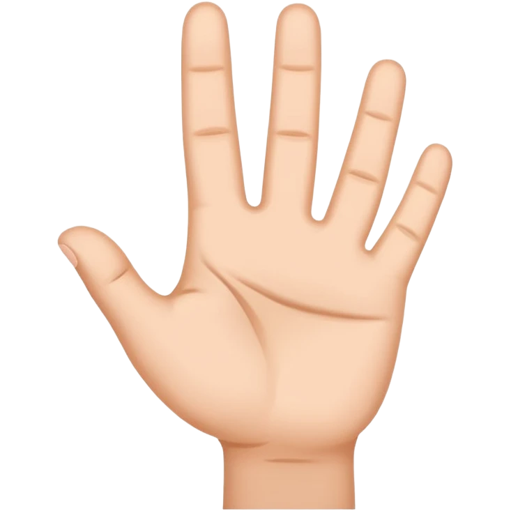 Hand sign in the shape of the letters HK as emoji
