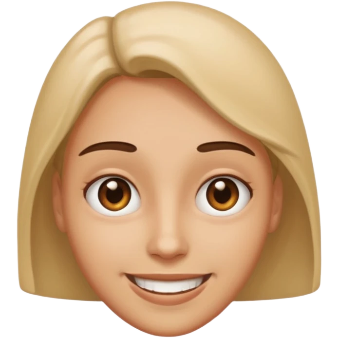 Dead eyes smile emoji