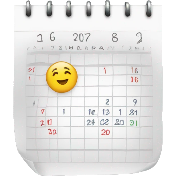 Calendar  emoji