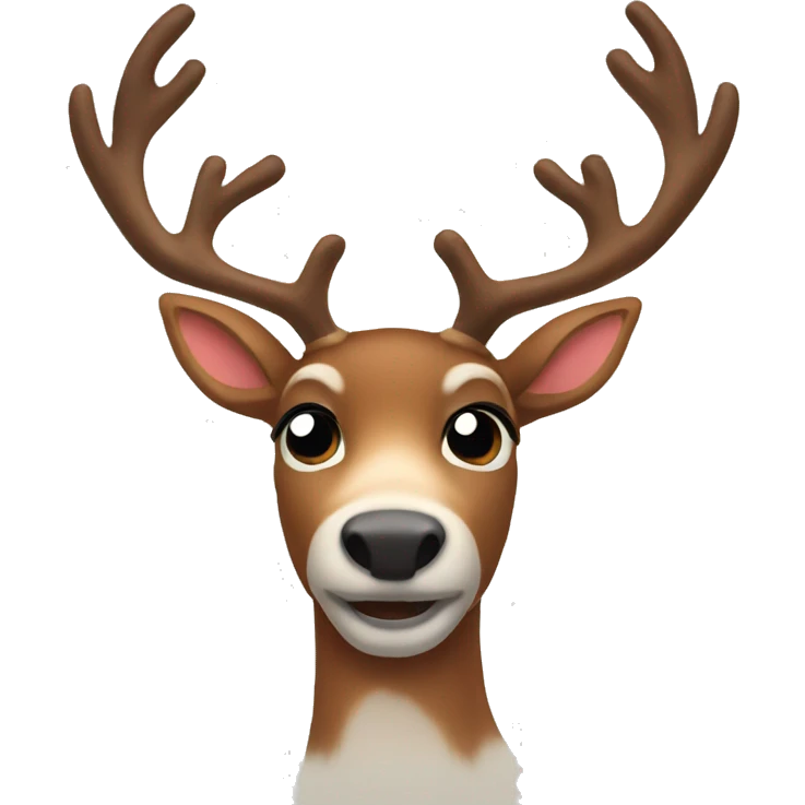 Reindeer emoji