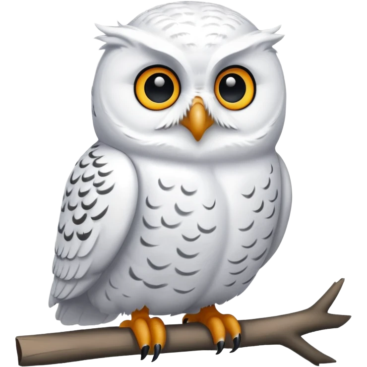 Snowy owl emoji