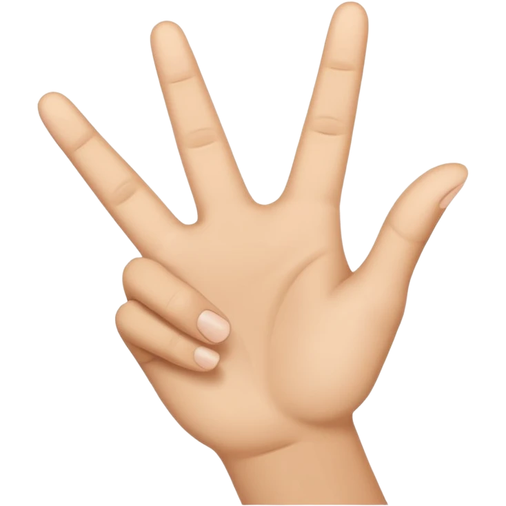 Yvl hand sign emoji