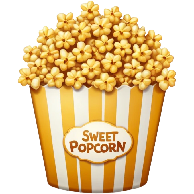 sweet popcorn emoji